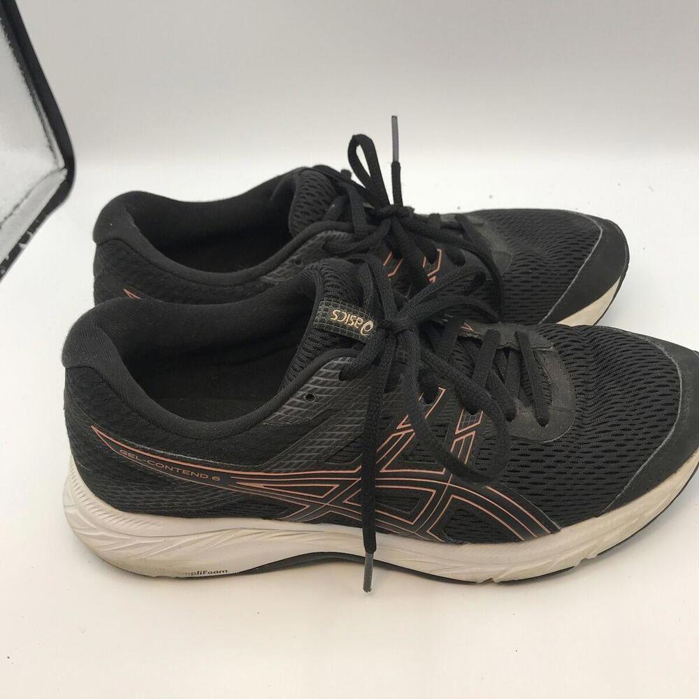 Asics Womens Shoes Size 8.5 Black  1012A570
